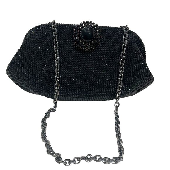 JUDITH LEIBER SWAROVSKI CRYSTAL Clutch/Tote - Picture 1 of 7